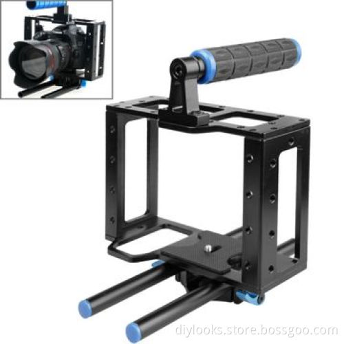 DEBO Universal Protective DSLR Camera Cage Stabilizer/Top Handle Set, TL-6